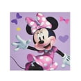thumbnail image 3 of Disney Minnie Mouse Children's Pink 4 Pack Canvas Wall Art, 3 of 6