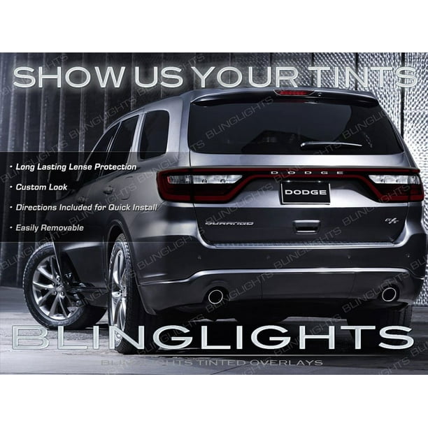 New Dodge Durango Tinted Tail Light Overlays Lamp Vinyl Cover Guards