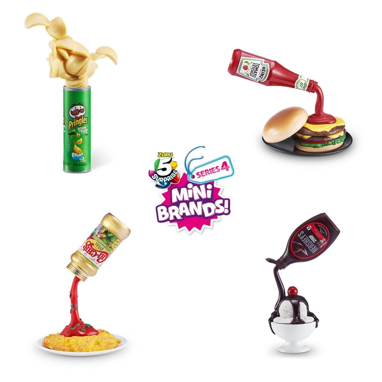 Mini Brands Series 2 Electronic Mini Mart with 4 Mystery Mini Brands Playset  by ZURU - Walmart.com