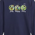 thumbnail image 3 of Disney - Mickey and Minnie Jolly Happy Merry Christmas - Toddler & Youth Long Sleeve Graphic T-Shirt, 3 of 5