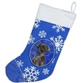 thumbnail image 2 of Winter Snowflakes Black Labrador Retriever Christmas Stocking, 2 of 3