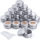 thumbnail image 1 of Contenedores con tapa de rosca hermética, contenedores portátiles de uso versátil que son aptos para viajes, latas de aluminio para almacenar cosméticos con buen sellado, material liviano que, 1 of 7