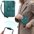 thumbnail image 1 of Womens Wallet Small Leather Blocking Tri Fold Large Capacity Compact Card Holder with Zipper Pocket 2 Id Window Office Supplies Multi Purpose Use Writing Supplies Desk Supplies Craft Supplies, 1 of 9