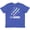 Vintage Royal Blue, variant on Skier I Love Skiing Youth T-Shirt