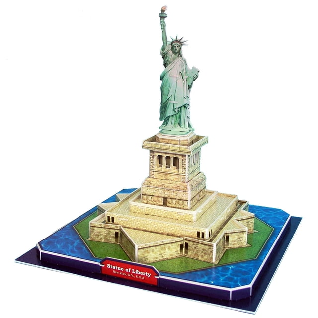 Rompecabezas 3D Estatua de la Libertad Daron 39 Piezas 33x22x33 cm