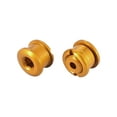 thumbnail image 5 of 5pcs Gold Tone Chainring Nuts Road Bike MTB Bicycle Chain Ring Bolts Nuts, 5 of 6