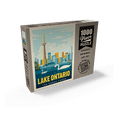 thumbnail image 2 of MyPuzzle - Great Lakes: Lake Ontario, Vintage Poster - Premium 1000 Piece Jigsaw Puzzle for Adults, 2 of 6