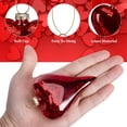 thumbnail image 3 of Adornos de cristal LFUTARI en forma de corazón para el día de San Valentín, 8 cm, 6 unidades, 3 of 7