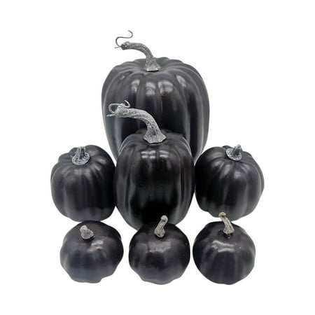 

Up to 35% off! YOHOME Artificial Assorted Pumpkins Fake Maple Leaves Halloween 7pcs