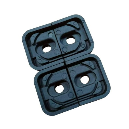 

4x Air Conditioning Non Vibration Pad Square Noise Prevention Portable Rubber Mounting Bracket Cushion Damping Pad for Balcony Parts Tool