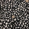 thumbnail image 6 of Holloyiver Women’s Dresses Summer 2023 Casual Loose Buttons Leopard Print Lantern Sleeve Printing Long Sleeve V-Neck Dress S-XL, 6 of 8