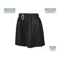 thumbnail image 4 of Ladies Wicking Mesh Shorts L Black, 4 of 4