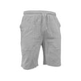 thumbnail image 3 of Lisingtool Mens Shorts Men's Casual Shorts Men's Sports Shorts Beach Shorts Casual Cotton Linen Shorts Biker Shorts Grey, 3 of 5