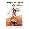 thumbnail image 2 of Flagg, James M. 13x18 White Modern Wood Framed Museum Art Print Titled - Will You Have a Part in Victory?, 2 of 4