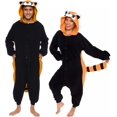 thumbnail image 1 of ¡El disfraz es divertido! Mono para adulto con diseño de animal de Halloween, panda rojo, 1 of 5