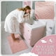 thumbnail image 5 of Alfombra de baño Yimobra, antideslizante, lavable, 80 x 50 cm, color rosa claro, 5 of 7