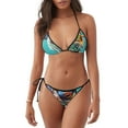 thumbnail image 1 of Balery Stylish Sunglasses Iguana Pijama Estampado Bikini de Dos Piezas para Mujer - Conjunto de Bikini Ajustable Sexy y Cómodo para Playa, 1 of 6