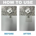 thumbnail image 2 of Betinyar 0.98" x 1.97" Transparent Vertical Blind Repair Tabs (200 Piece), 2 of 7