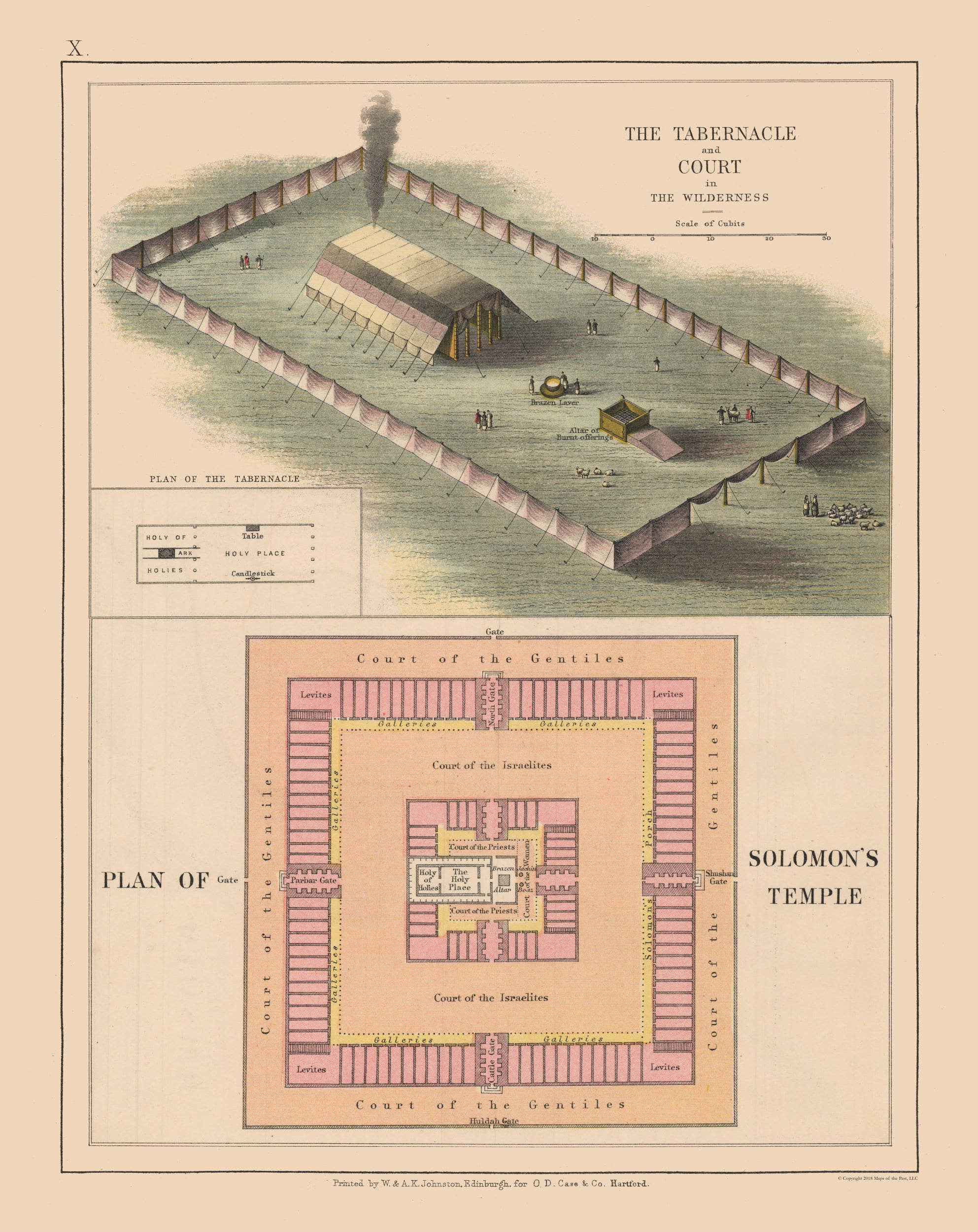 Israel Solomons Temple Court Case 1878 23 x 28.97