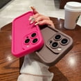 thumbnail image 2 of Funda de teléfono suave de Color caramelo de lujo para iPhone 16, 15, 14, 13, 12, 11 Pro Max, 14, 15, 16 Plus, Mini X, XR, XS Max, 7, 8Plus, cubierta a prueba de golpes, 2 of 5