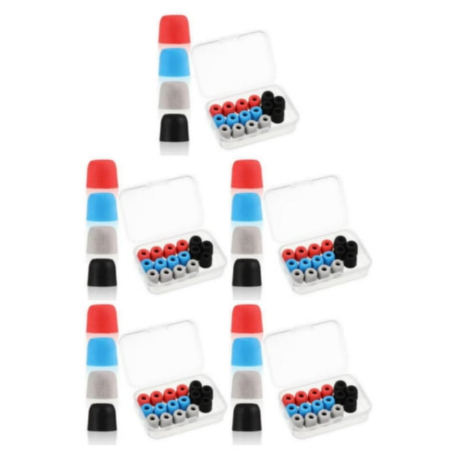 crativent 16pcs High Performance Foam Tips For Enhanced Sound High-end Ingredients Ear Tips No Gap Earphone 5Set