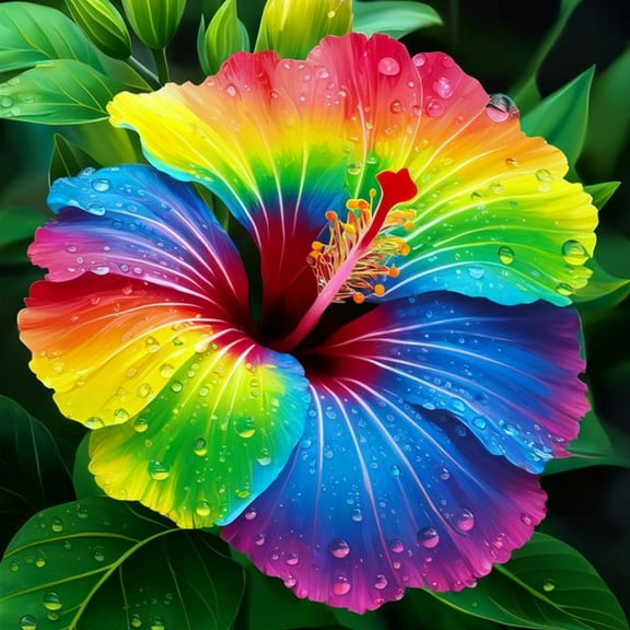 Hibiscus Planting-Fast growth-Beautiful Garden Decoration-Simple to Grow-Garden Stakes Planting-Home Decoration