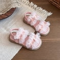 thumbnail image 2 of Girls Casual Soft Sole Sandals Lightweight Outdoor Play Shoes Toddler Clothes, 2 of 9