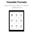 thumbnail image 4 of Riwcyla Electronic Book E,ink 10.3 inch e,reader 2GB+32GB Android 11.0 Digital Paper Notepad Support Wifi & BT Connection Screen Brightness and Color Adjustable with 5MP Rear Camera , Type,C Port, 4 of 6
