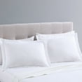 thumbnail image 6 of Mainstays Standard Microfiber Pillow Shams, White, 2 Pack, 6 of 6