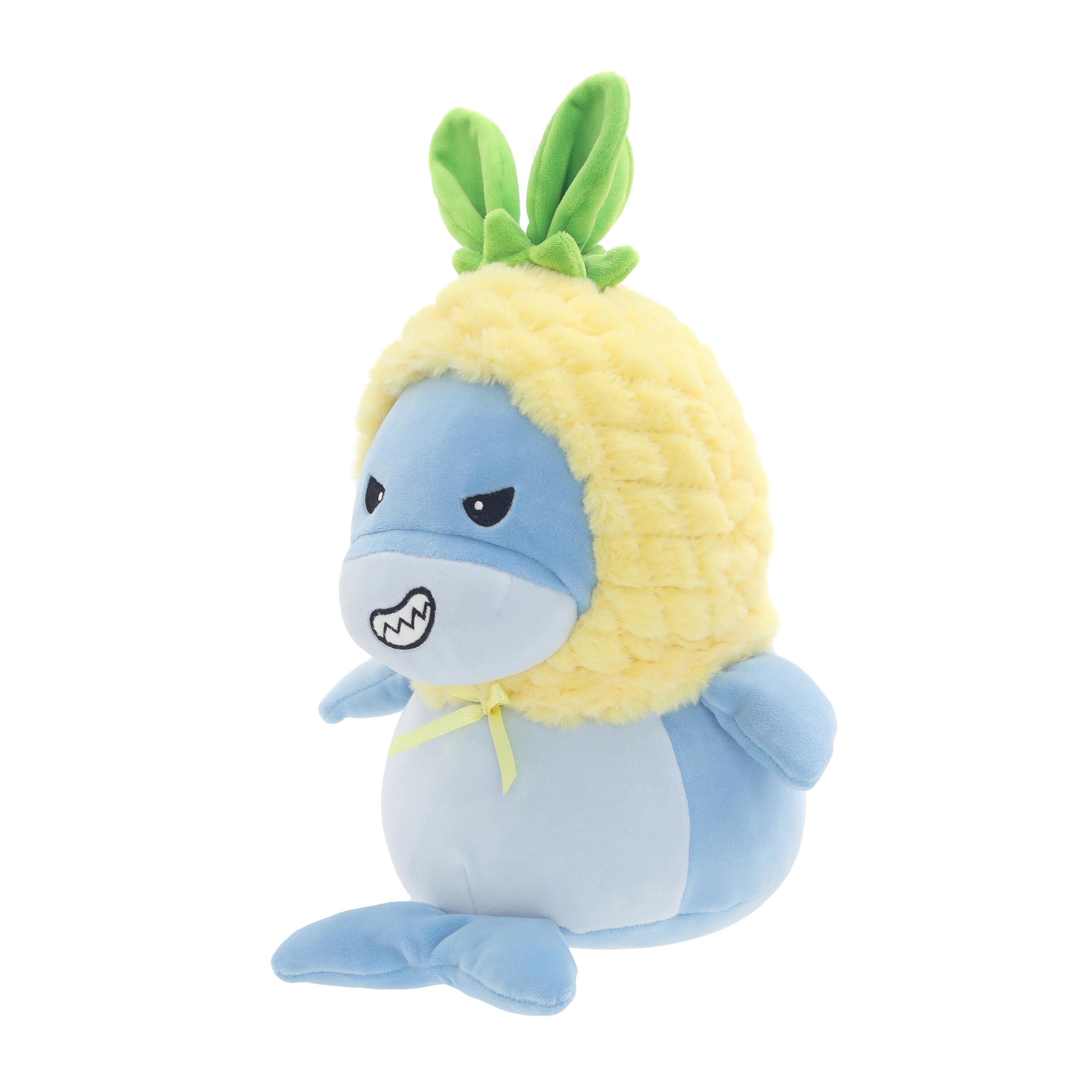 Animal Adventure® Bonnibels 10" Pineapple Shark Stuffed Plush Toy