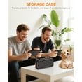 thumbnail image 2 of Switch 2 Carrying Case,Compatible with OLED,Hard EVA Storage Case with 20 Game Slots-Orange, 2 of 7