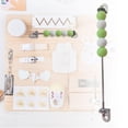 thumbnail image 2 of TISHITA Tableau d'Activités DIY Accessoires Jouet Sensoriel de Base Vert, 2 of 4