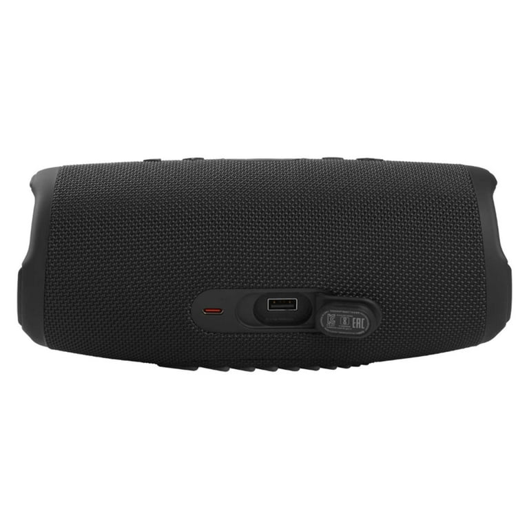 JBL Charge 5 Black Portable Bluetooth Speaker w/Divvi