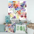 thumbnail image 3 of Designart 'Abstract Bouquet Floral Botanical Flowers' Modern Framed Art Print, 3 of 4
