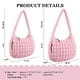 thumbnail image 2 of Bolsa Iqimott acolchada de nailon con burbujas para viajes, rosa, 2 of 7