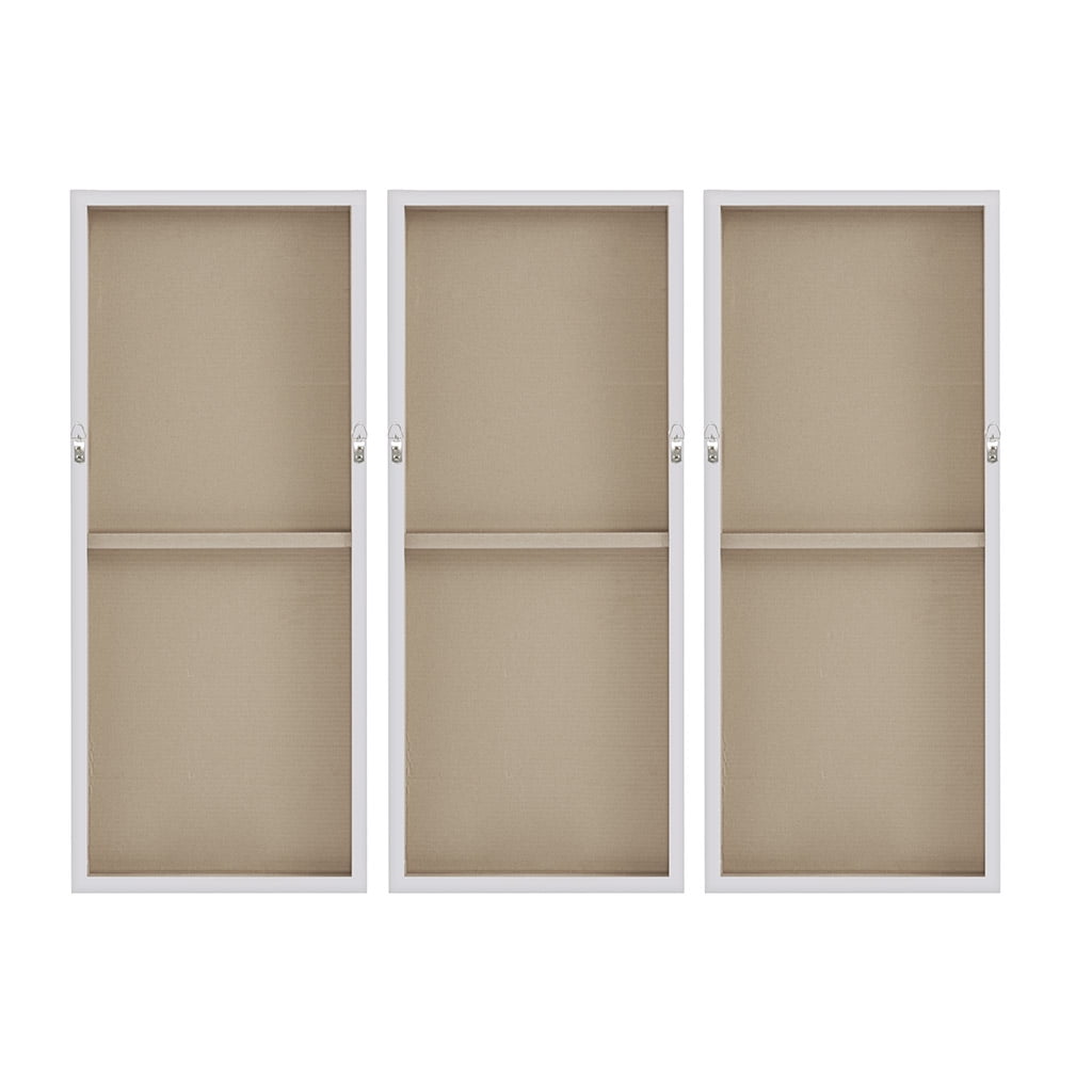 MAYEERTY Heavily Embellished 3-Piece Canvas Wall Art Set
