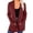 Wine-19, variant on Perfectbot Womens Cardigans Ribbed Knit Tunic Open Front Sweaters with Pocket Fall Casual Winter Clothes