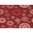 thumbnail image 1 of Ahgly Company Indoor Rectangle Patterned Valentine Red Area Rugs, 4' x 6', 1 of 6