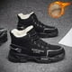 thumbnail image 4 of Botas Invierno para Hombre Botines Con Forro Piel Botas Senderismo Antideslizantes (Negro 44), 4 of 6
