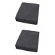 thumbnail image 2 of Sofá Elástico Gris de 2 Plazas Y 1 Plaza Doble, Funda de Cojín para Asiento de Futón, Antideslizantes para Sofá, Sala de de Repues, 2 of 10