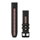 thumbnail image 1 of Correa Para Reloj Garmin Quickfit De 22 Mm - Correa De Silicona Negra/Roja Llama, 1 of 1