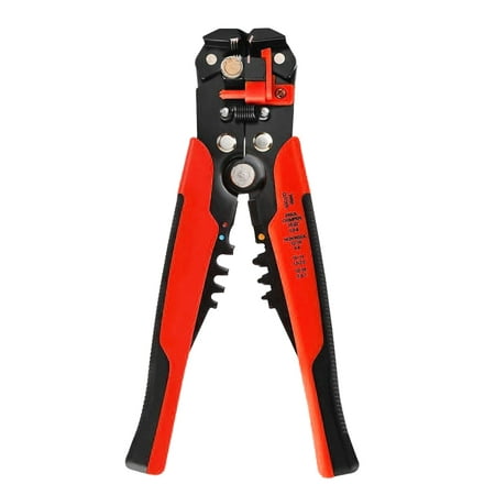 

Andoer 8-inch Cable Wire Stripper Automatic Wire Stripping Pliers Wire Clamping Tool Insulation Cable Crimpers Electrician s Wire Cutter Bare Terminals & Insulated Terminals Crimping