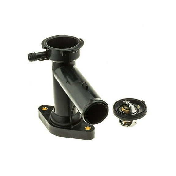 Engine Coolant Thermostat Housing Assembly - Compatible with 2001 - 2010 Chrysler PT Cruiser 2.4L 4-Cylinder 2002 2003 2004 2005 2006 2007 2008 2009