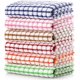 thumbnail image 1 of Paños de cocina, 16 pulgadas x 25 pulgadas, toallas de cocina de algodón a granel, paquete de 6 paños de cocina para secar platos, ropa y paños de cocina, 1 of 5