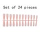 thumbnail image 3 of Seitruly 24 piezas Extra largas Prensa en uñas Artificial DIY Sólido Duradero Francés Elegante Uñas acrílicas para salones de manicura Arte Cubierta Juegos de manicura 23 color carne Seitruly CE011405-23, 3 of 6