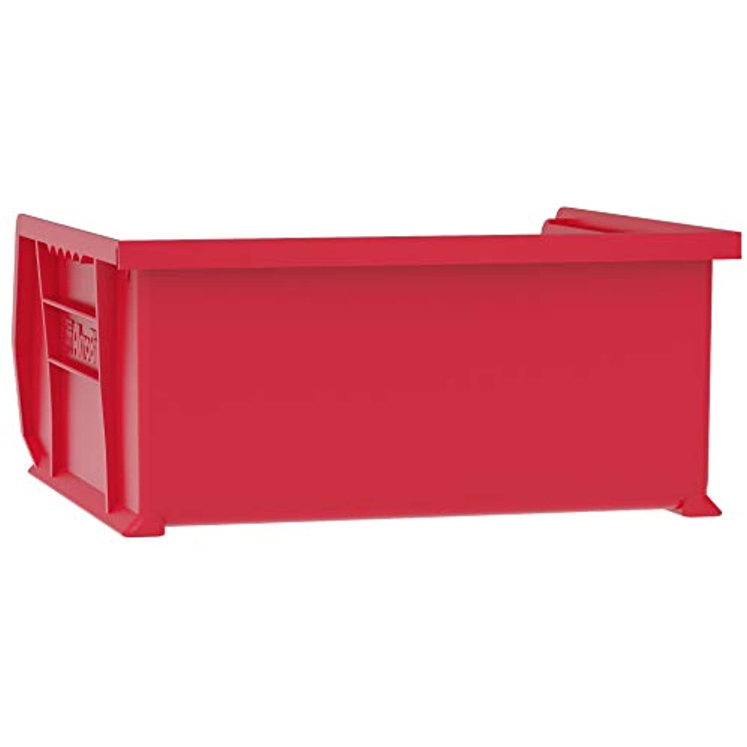 Stacking Plastic Storage Bin Container Set of 6 Akro-Mils 30235 AkroBins, Red - image 4 of 12