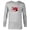 Athletic Heather, variant on Valentine's Day Big Sis Gift Family Matching Trip - Long Sleeve T-Shirt for Men - Customized-Navy