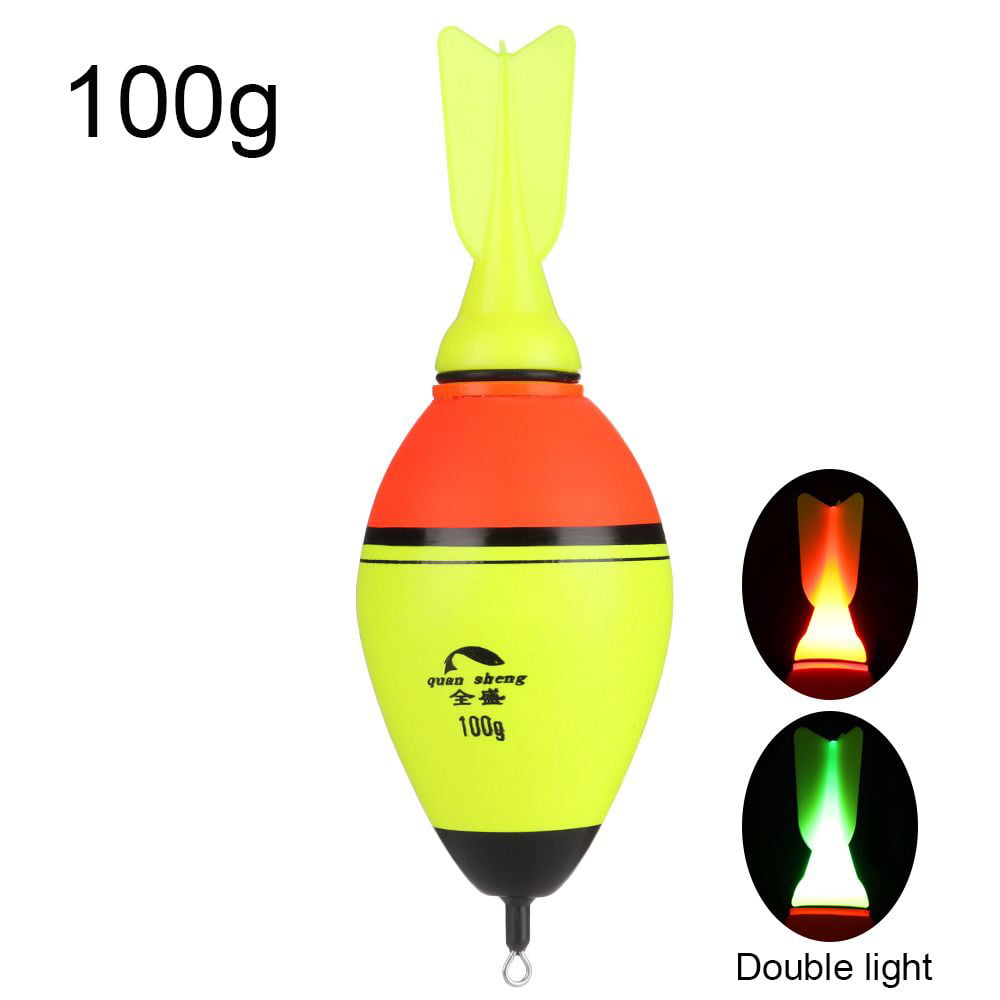 Hot Bobber Luminous Light New Style Ball Boia Eva Foam Rotating Wing Fishing  Night Float 100G 