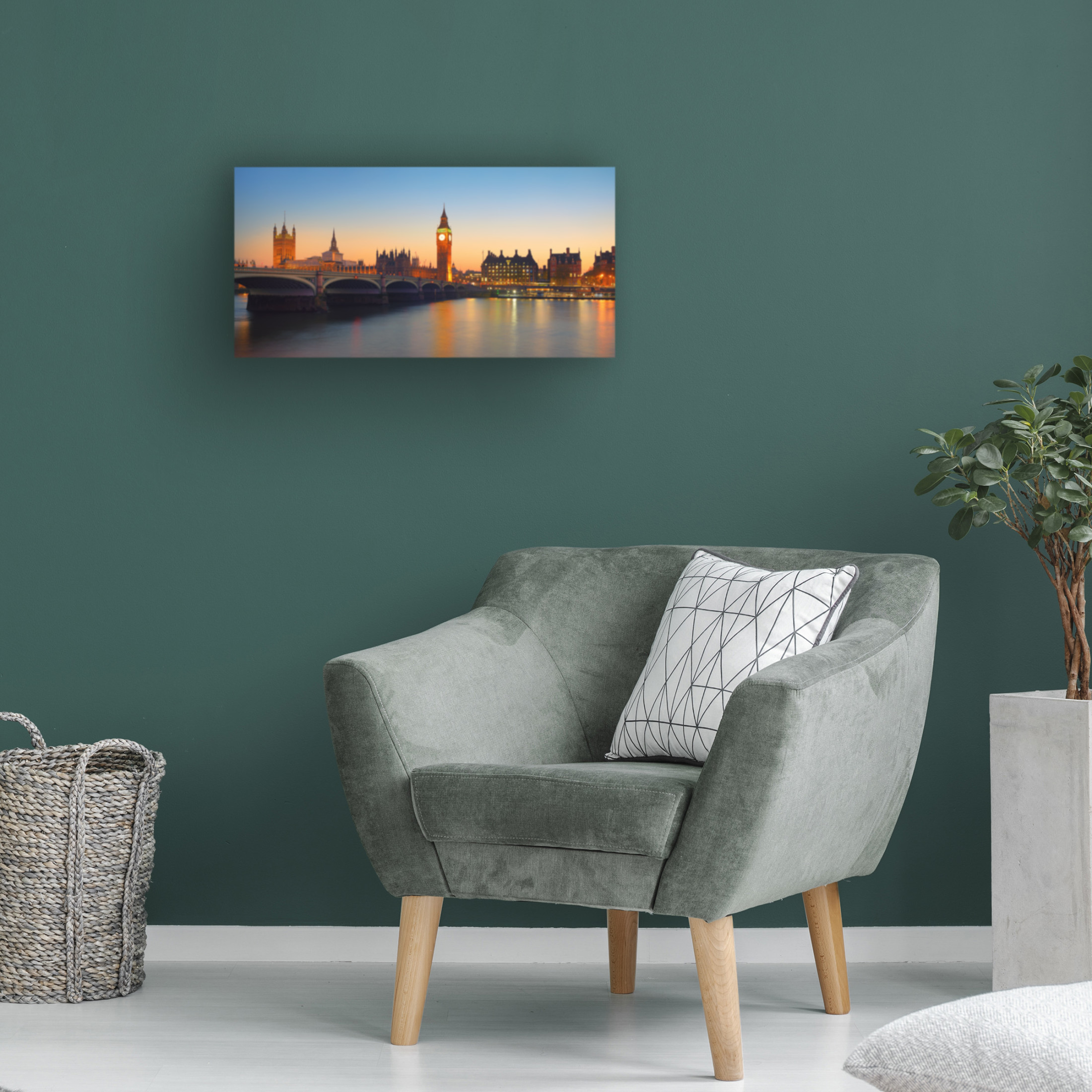 Trademark Fine Art Paulo Dias London by Night Canvas Wall Art