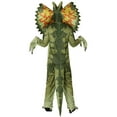 thumbnail image 3 of Plus Size Dilophosaurus Costume Adult Dinosaur Jumpsuit 2X, 3 of 3